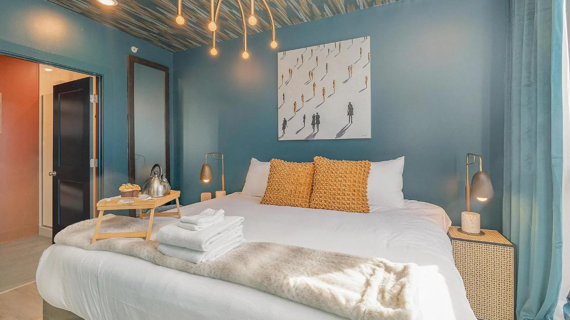 Luxe-Rooftop Echo-Private Deck-4 Mins Broadway Nashville Ferienhaus
